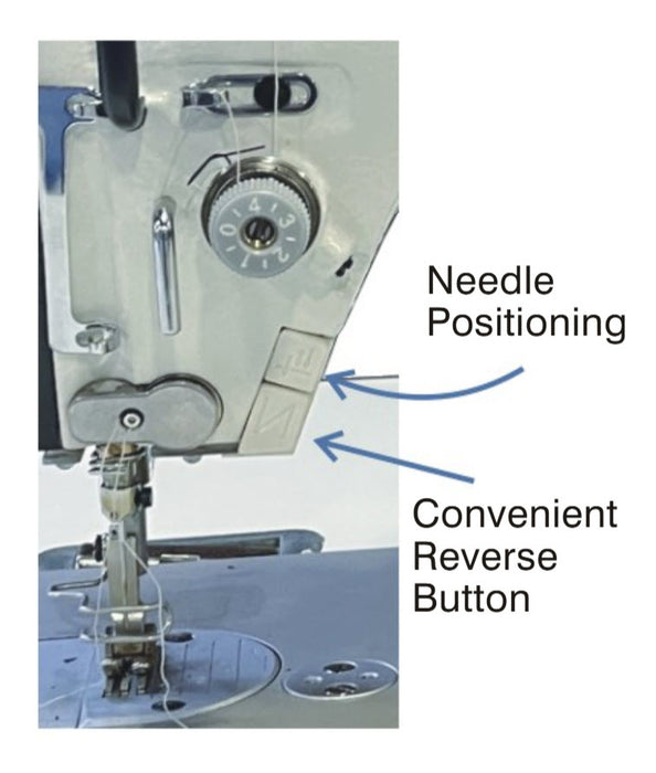 Consew 7360R-7DD-SS needle positioning