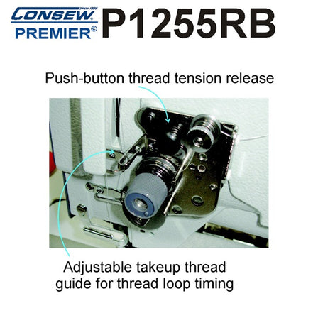 Consew P1255RB-1 detail