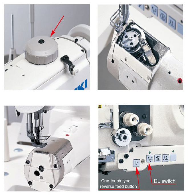 JUKI LS-1341 foot bobbin etc